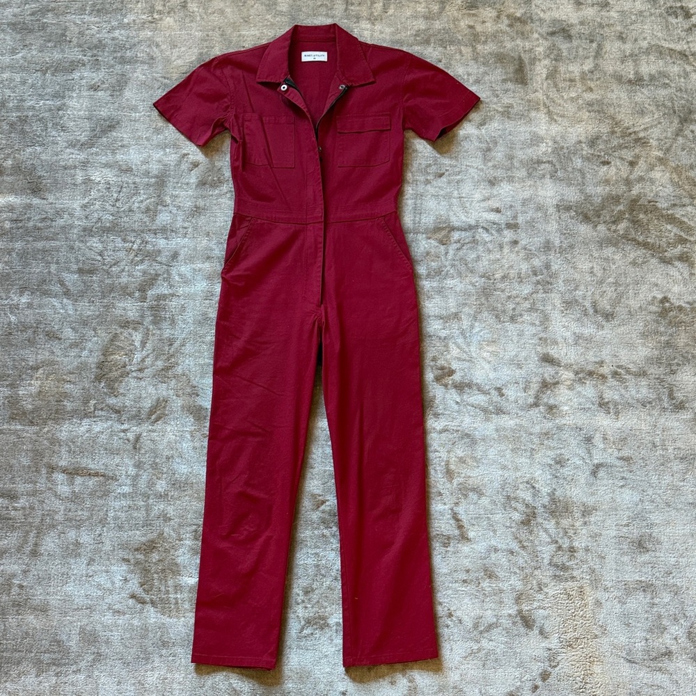 Rivet Utility women’s  Red Jumpsuit